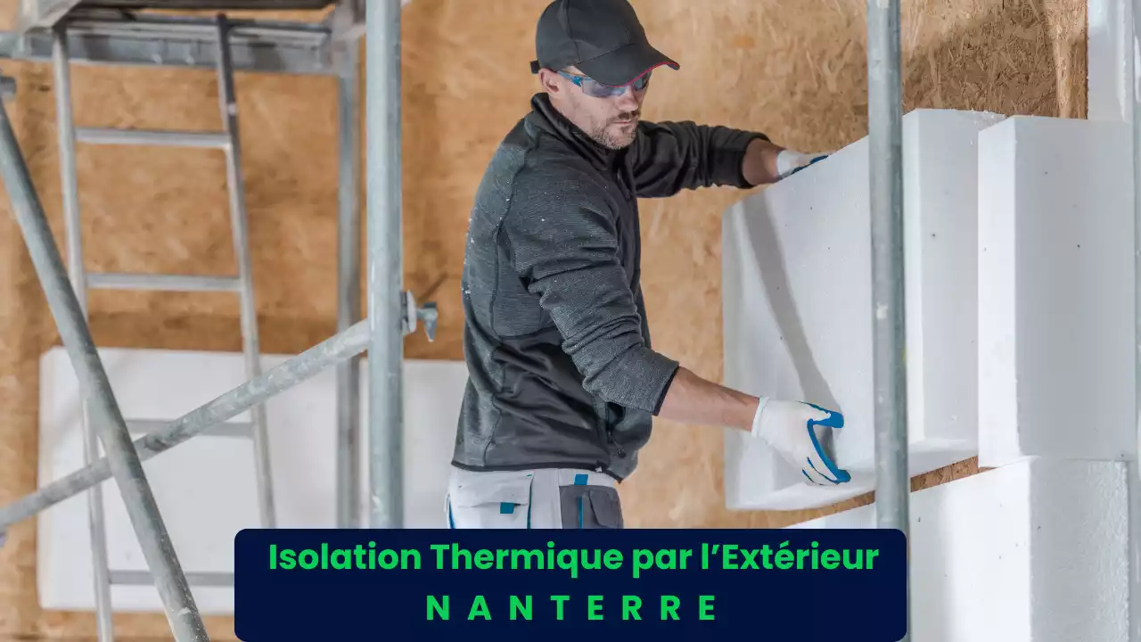 Isolation thermique de murs extérieurs de maison à Nanterre